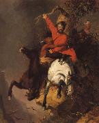 Deas Charles Der Todeskampf oil painting